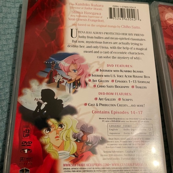 Revolutionary Girl Utena: The Rose Collection 2 (DVD, 1999 English and Japanese) - Picture 6 of 9